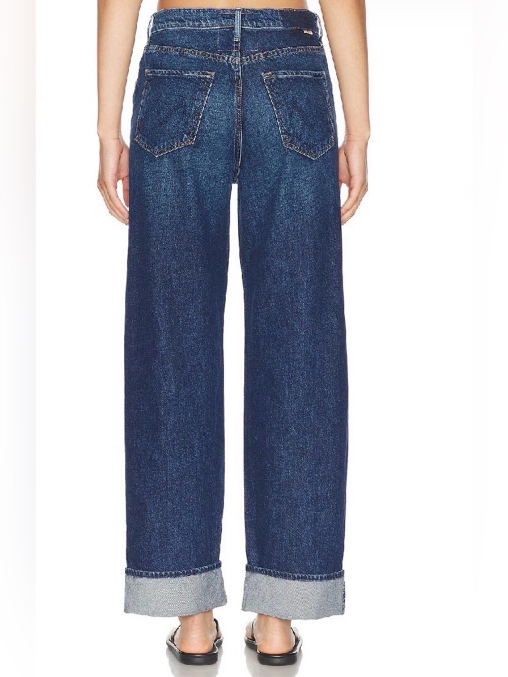NWT MOTHER SUPERIOR Jeans Spitfire Nerdy Cuff Did You Bring Me Anything? Size 28 - Picture 13 of 14